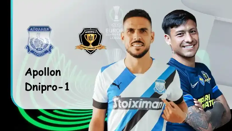 ONE88 Apollon vs Dnipro-1 – Tip bóng đá miễn phí hôm nay – 23h45 – 15/09/2022 – UEFA Europa Conference League